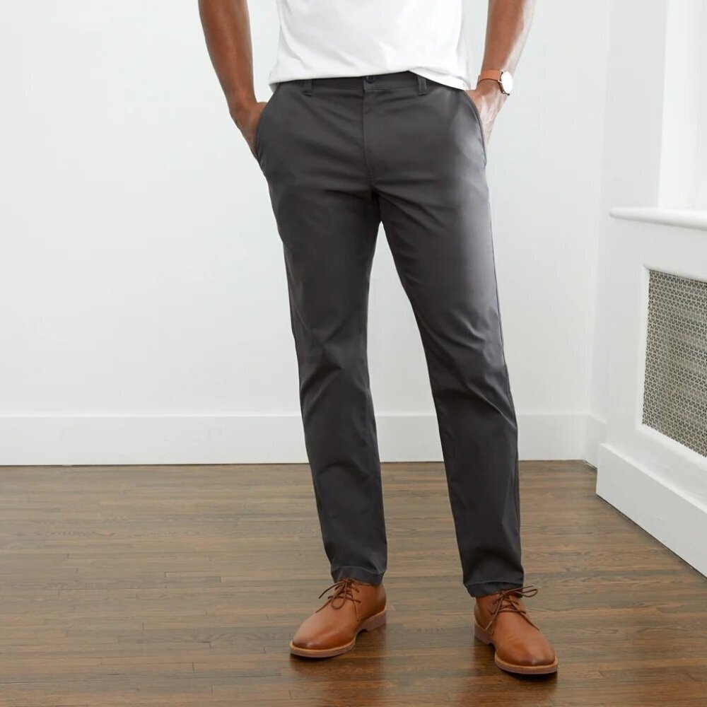 BLUFFWORKS Ascender Pants Chino Easy care wrinkle resistant Charcoal Gray Size 3